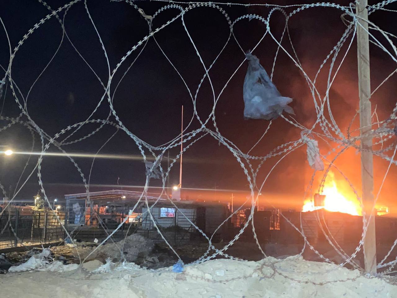 حمله پهپادی به تانکرهای سوخت در مرز عراق و سوریه
