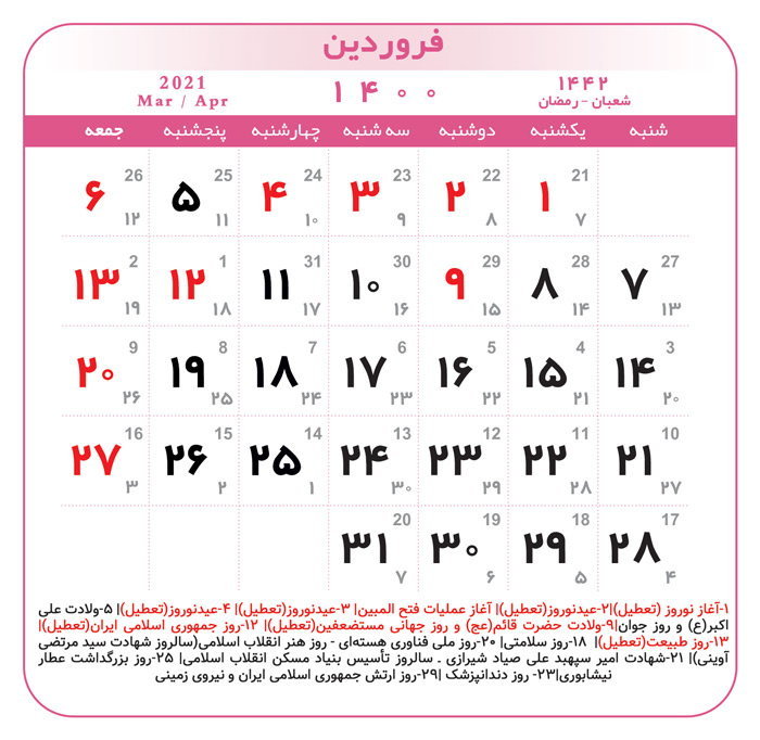 فروردین