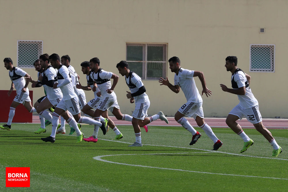 تمرین+ریکاوری+تیم+ملی+فوتبال+ایران+بعد+از+دیدار+عراق (2)