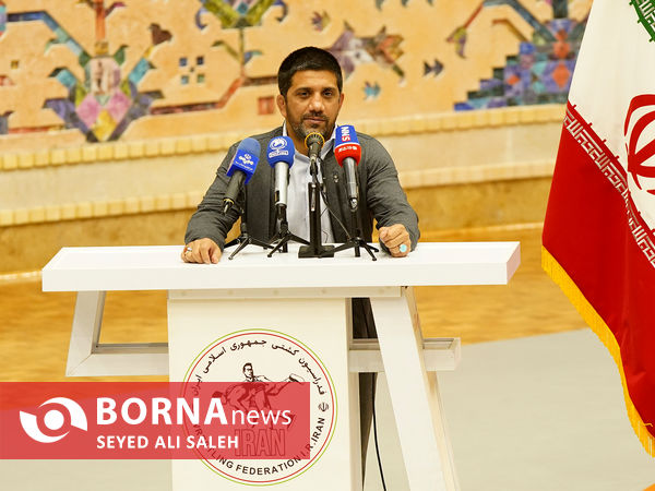 مراسم تجلیل از تیم ملی کشتی فرنگی