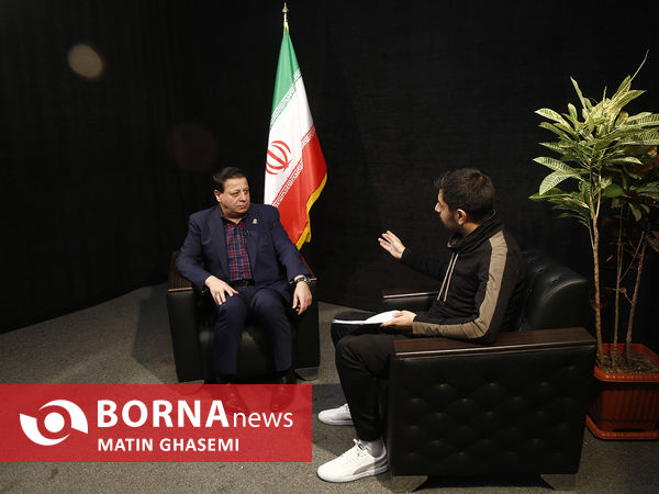 حضور محمد رضا ساکت در خبرگزاری برنا 