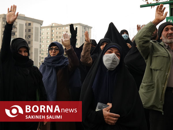 تشییع پیکر سردار رستم قاسمی