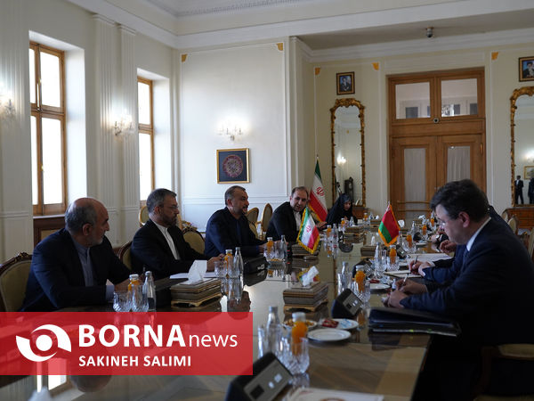 دیدار وزرای خارجه ایران و بلاروس