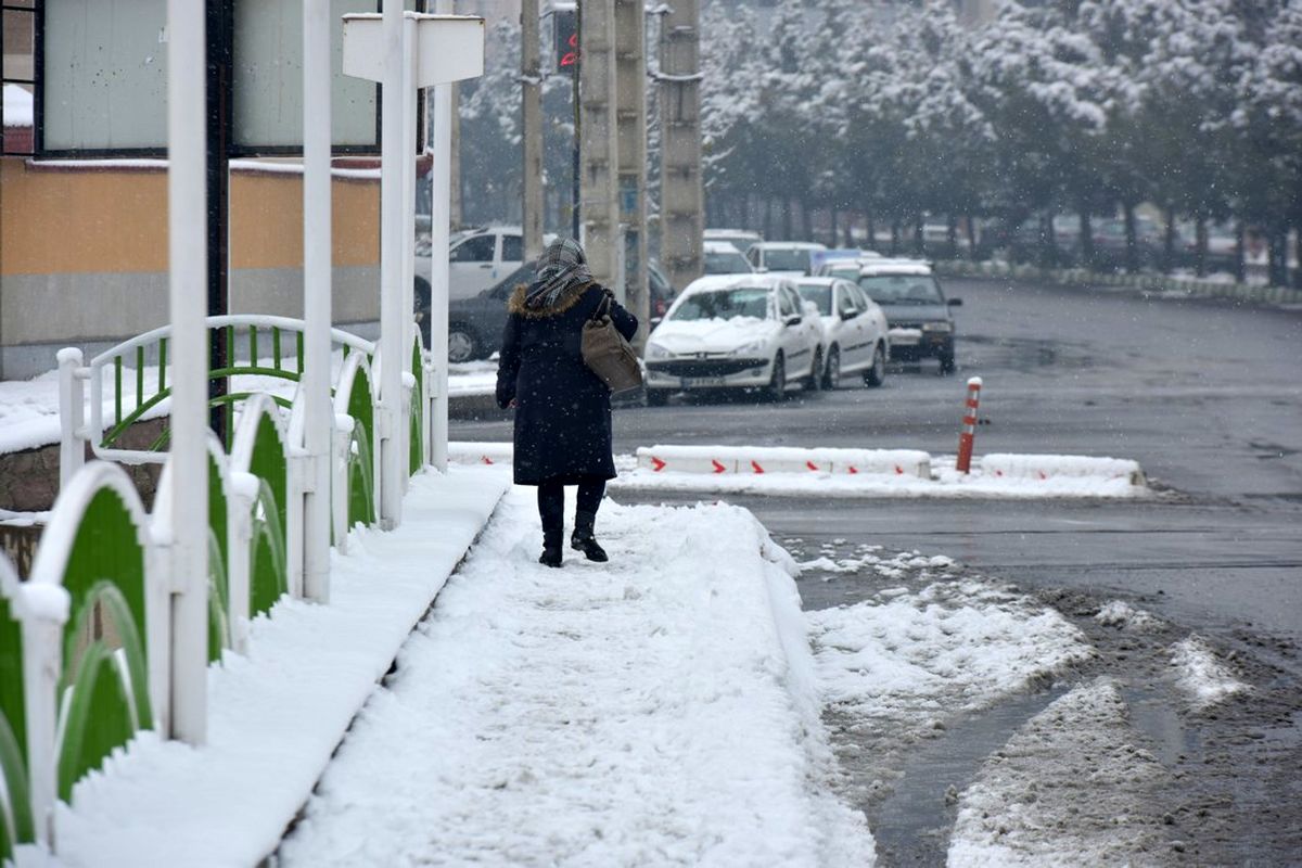 بارش شدید برف در ۱۲ استان از فردا