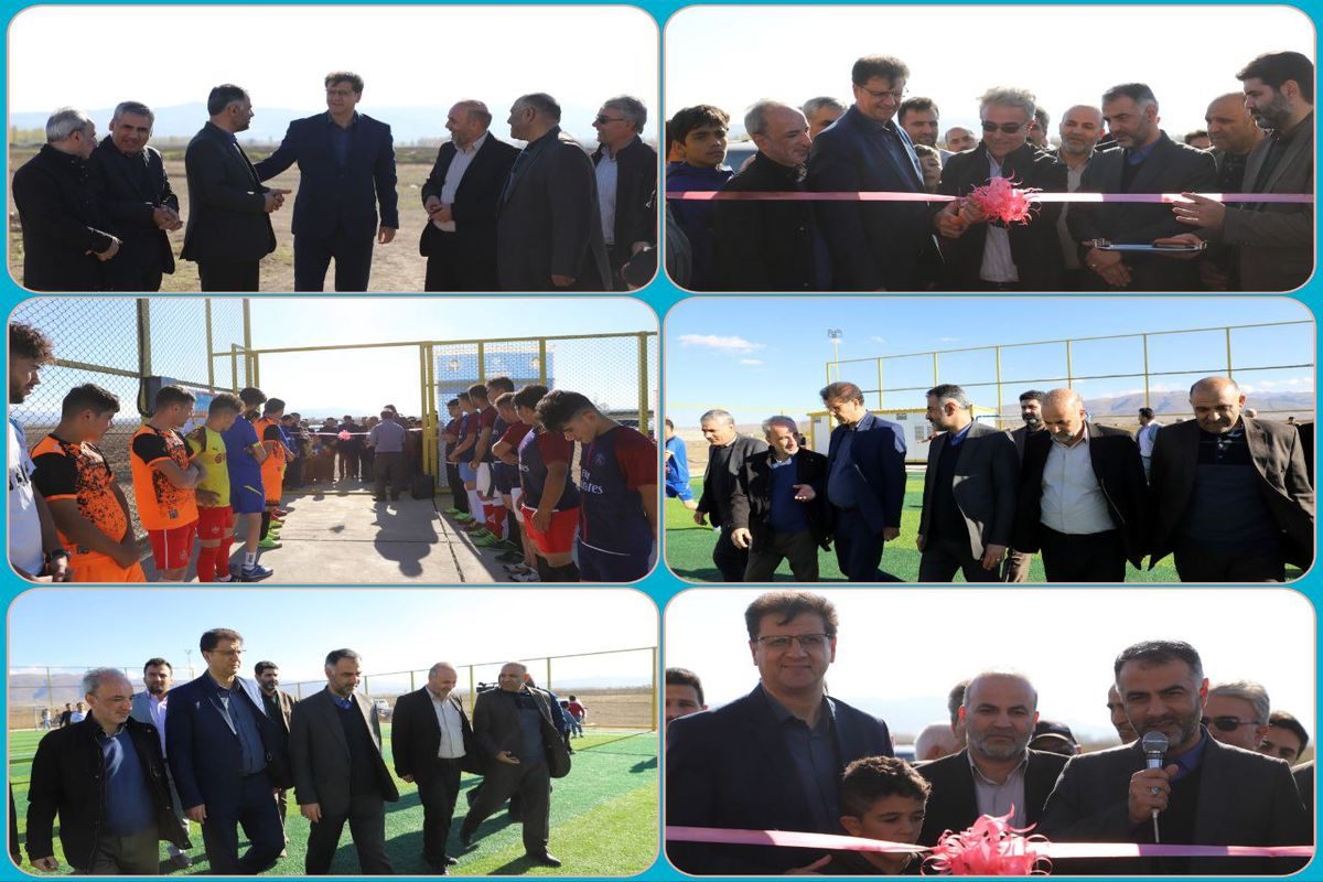 دو پروژه ورزشی در بخش هیر شهرستان اردبیل به بهره برداری رسید