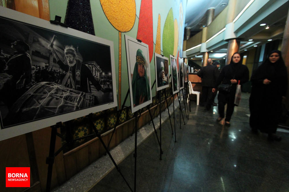 نمایشگاه+تصاویر+صحنه+های+عزاداری+حسینی+مردم+فارس+در+شیراز