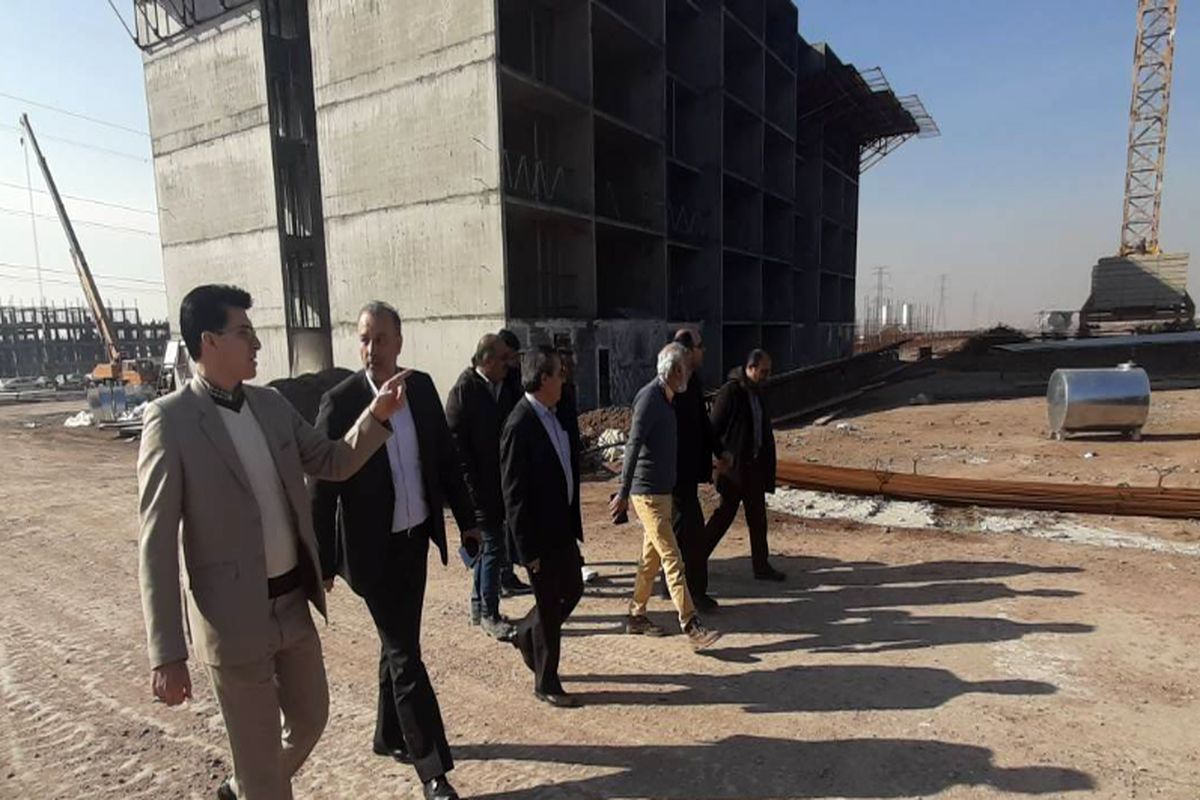 بازرس کل استان قزوین از پروژه های نهضت ملی مسکن در مهرگان بازدید کرد