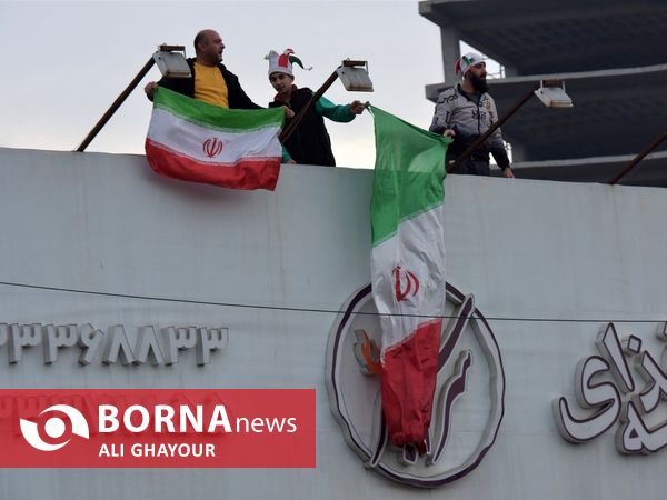 شادی مردم ارومیه پس از پیروزی تیم ملی