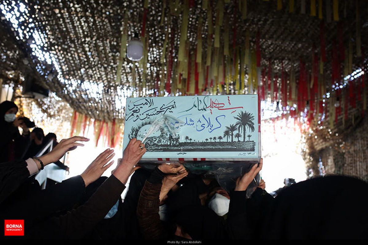 آغاز مراسم تشییع پیکر ۲۰۰ شهید گمنام در تهران