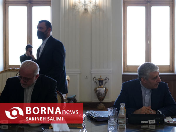 دیدار وزرای خارجه ایران و بلاروس