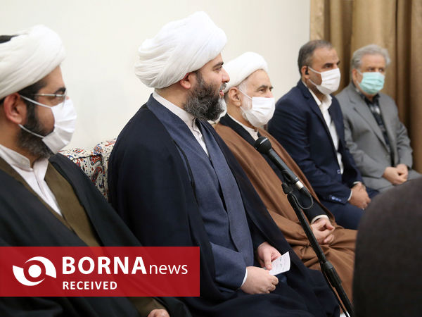 دیدار جمعی از مسئولان سازمان تبلیغات اسلامی با مقام معظم رهبری