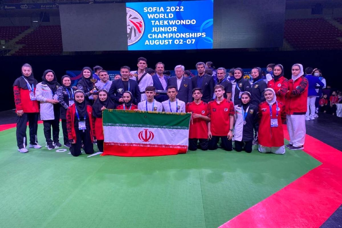دختران و پسران شایسته ایران روی سکوی نایب قهرمانی جهان