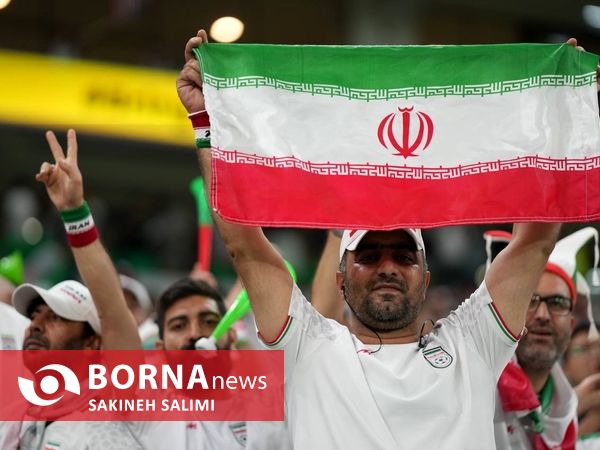 دیدار تیم های فوتبال ایران و آمریکا