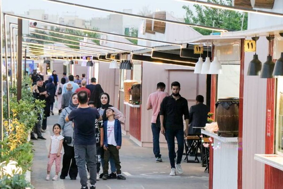 بزرگترین خیابان غذا در تهران افتتاح شد