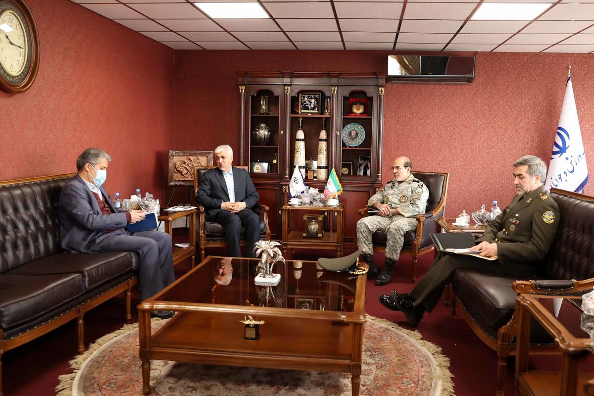 رییس شورای عالی ورزش نیروهای مسلح با سجادی دیدار کرد