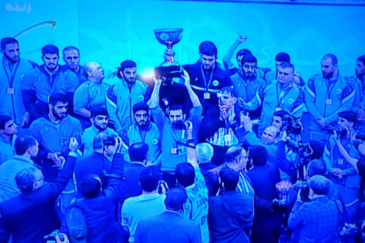 تیم بیلیش تاکستان در لیگ برتر کشتی آزاد به قهرمانی رسید