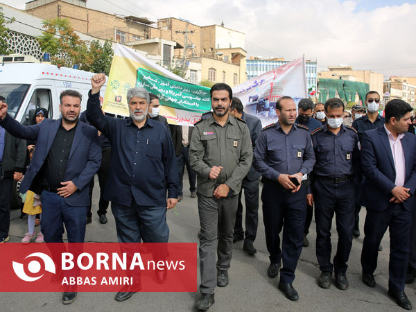 راهپیمایی 13 آبان شیراز
