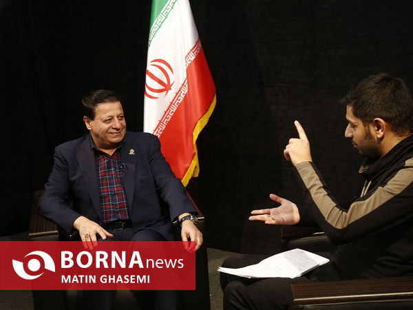 حضور محمد رضا ساکت در خبرگزاری برنا 