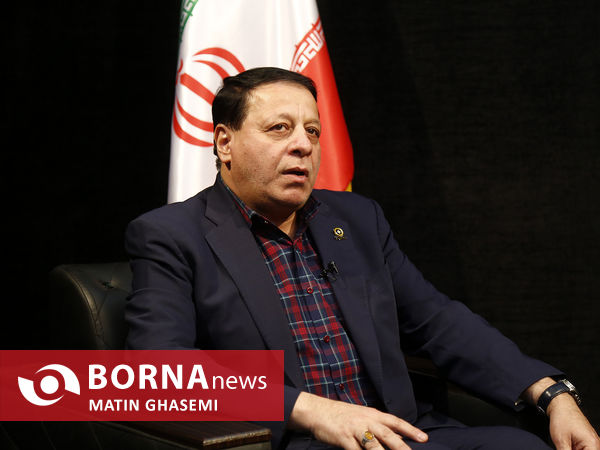 حضور محمد رضا ساکت در خبرگزاری برنا 