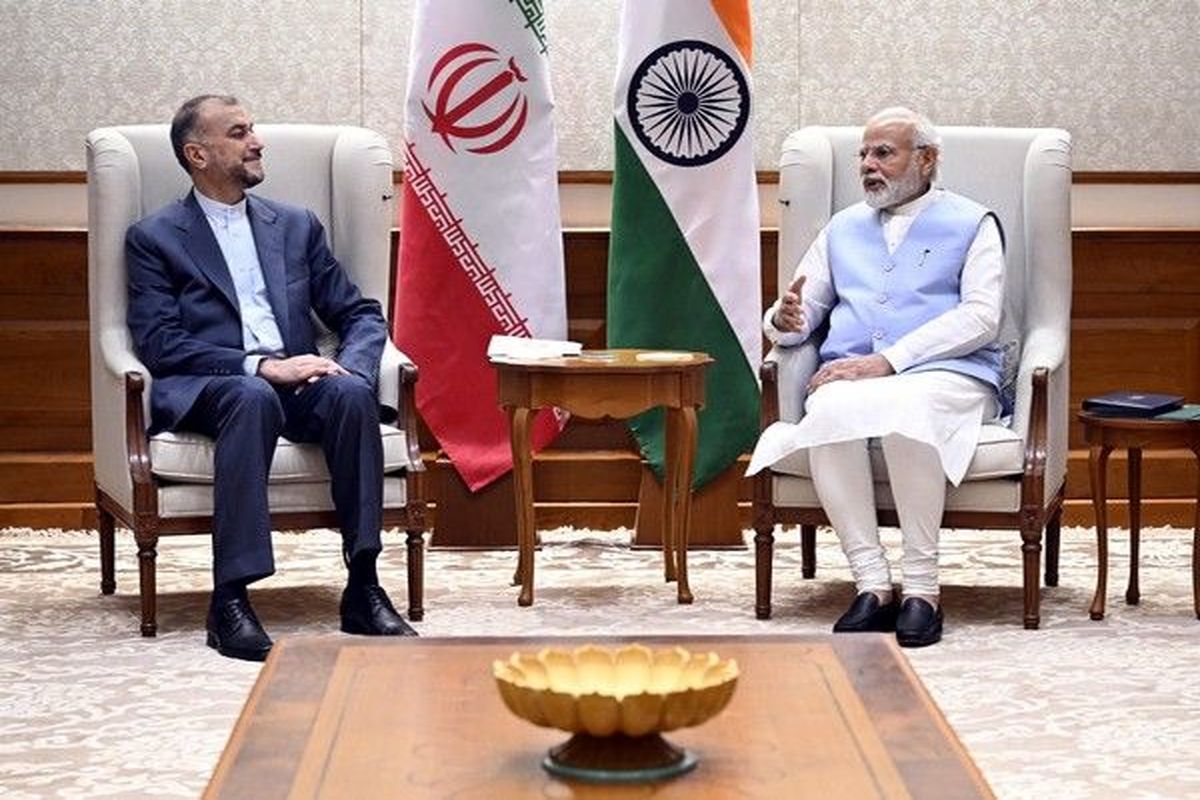 وزیر امور خارجه کشورمان با نخست وزیر هند دیدار کرد