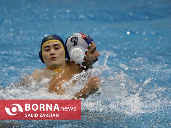 دیدار تیم های واترپلو ایران - قزاقستان