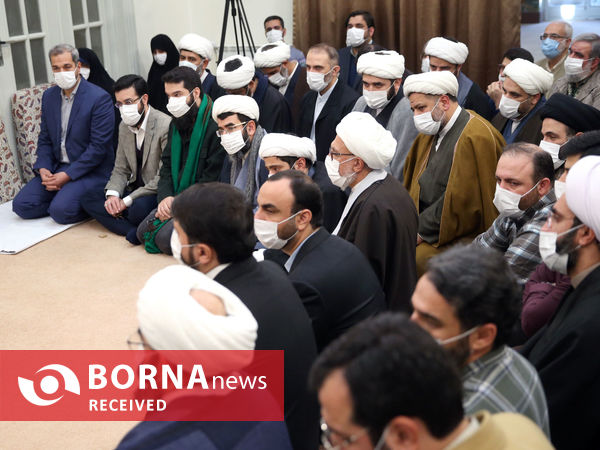 دیدار جمعی از مسئولان سازمان تبلیغات اسلامی با مقام معظم رهبری