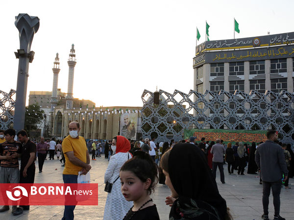 حال و هوای میدان امام حسین (ع) در روز عید غدیر