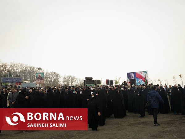 تشییع پیکر سردار رستم قاسمی