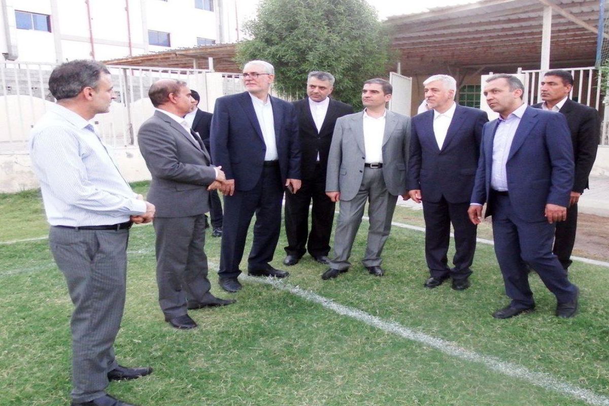 بازدید وزیر ورزش و جوانان از مجموعه شهید بهشتی در دوحه