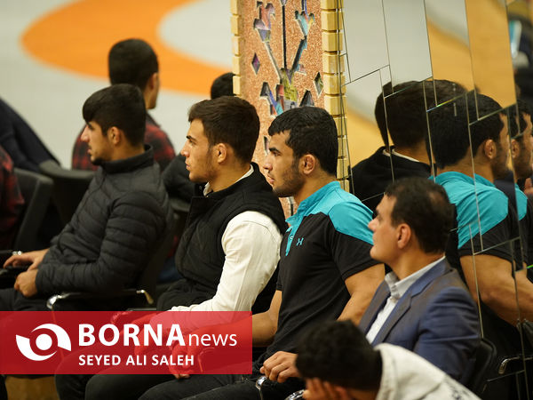 مراسم تجلیل از تیم ملی کشتی فرنگی