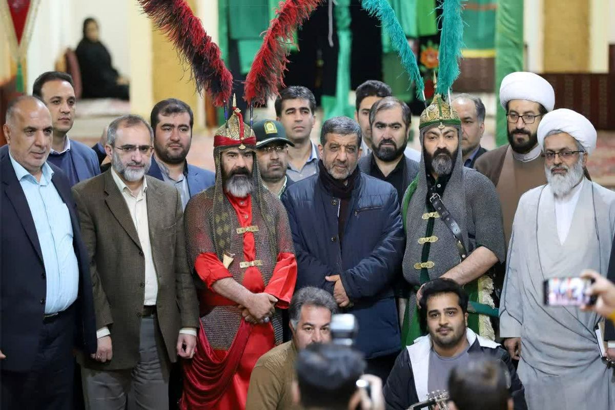 بازدید وزیر میراث فرهنگی از تکیه زاغرم تفرش