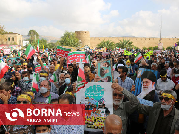 راهپیمایی 13 آبان شیراز