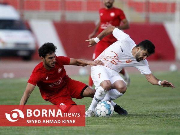 دیدار تیم های فوتبال سپیدرود رشت _ مس سونگون 