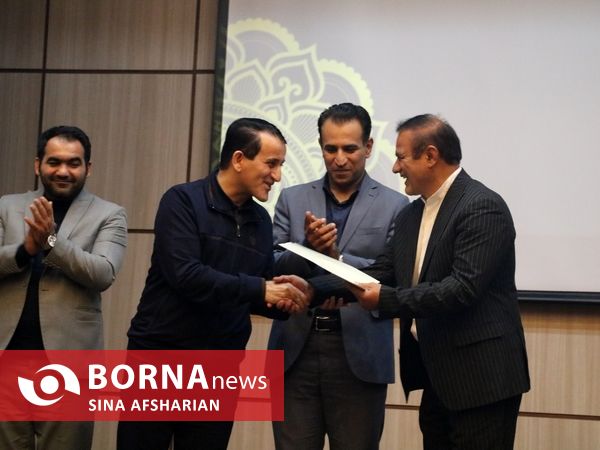 آیین تجلیل از قهرمانان و مدال آوران و داوران مسابقات تیراندازی ارومیه - باشگاه راشین