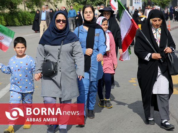 راهپیمایی 13 آبان شیراز