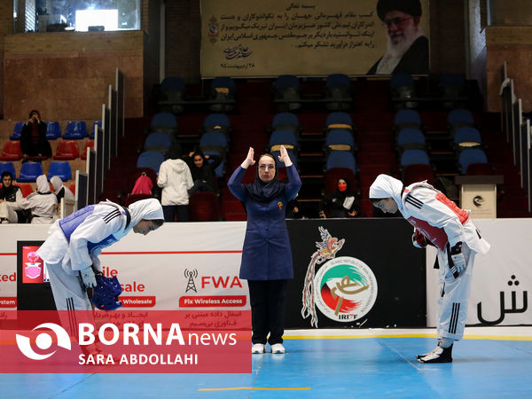 مسابقات تكواندو دختران 
